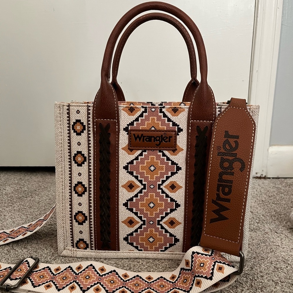 Wrangler Aztec tote shoulder bag